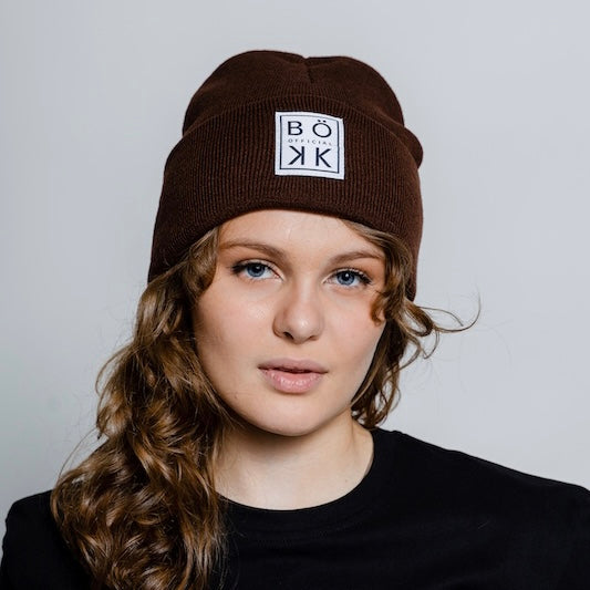 Beanie in brown