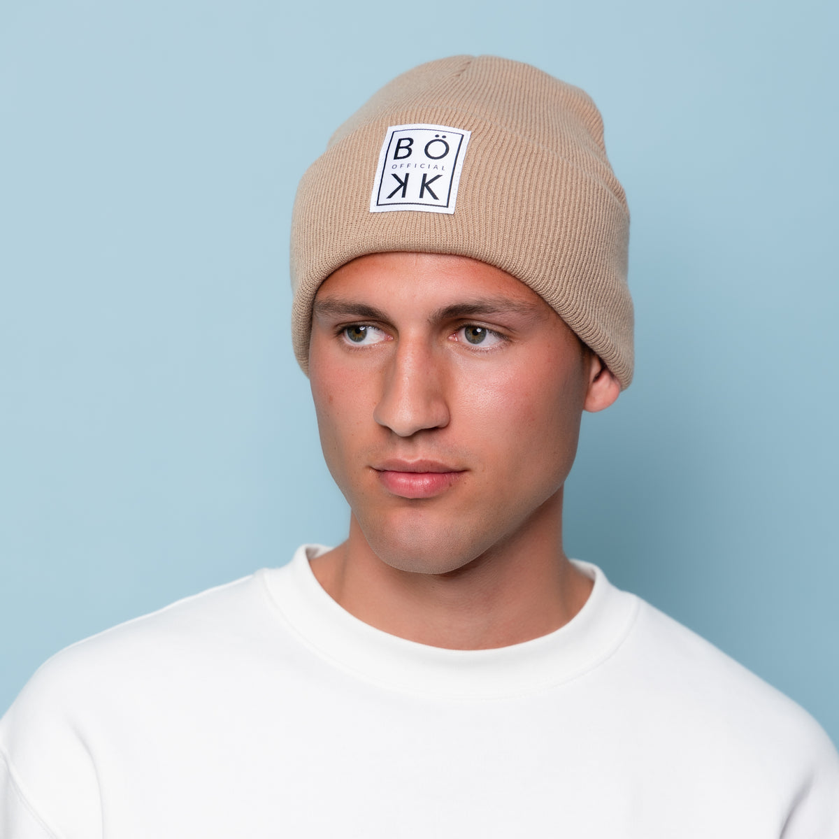 Beanie in beige