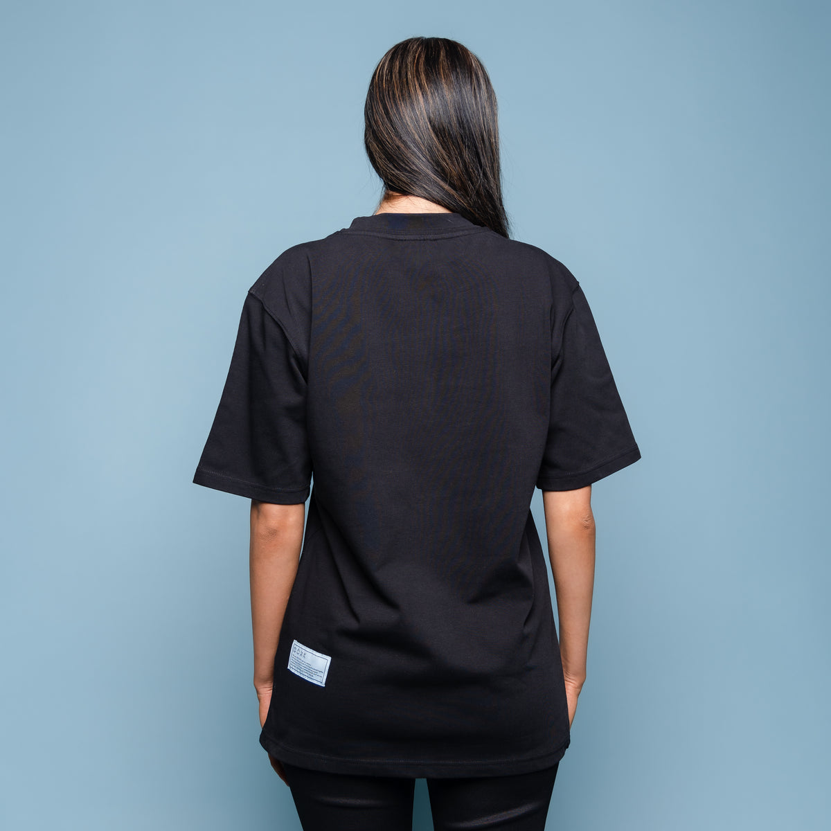 OVERSIZED T-Shirts in der farbe Universe black