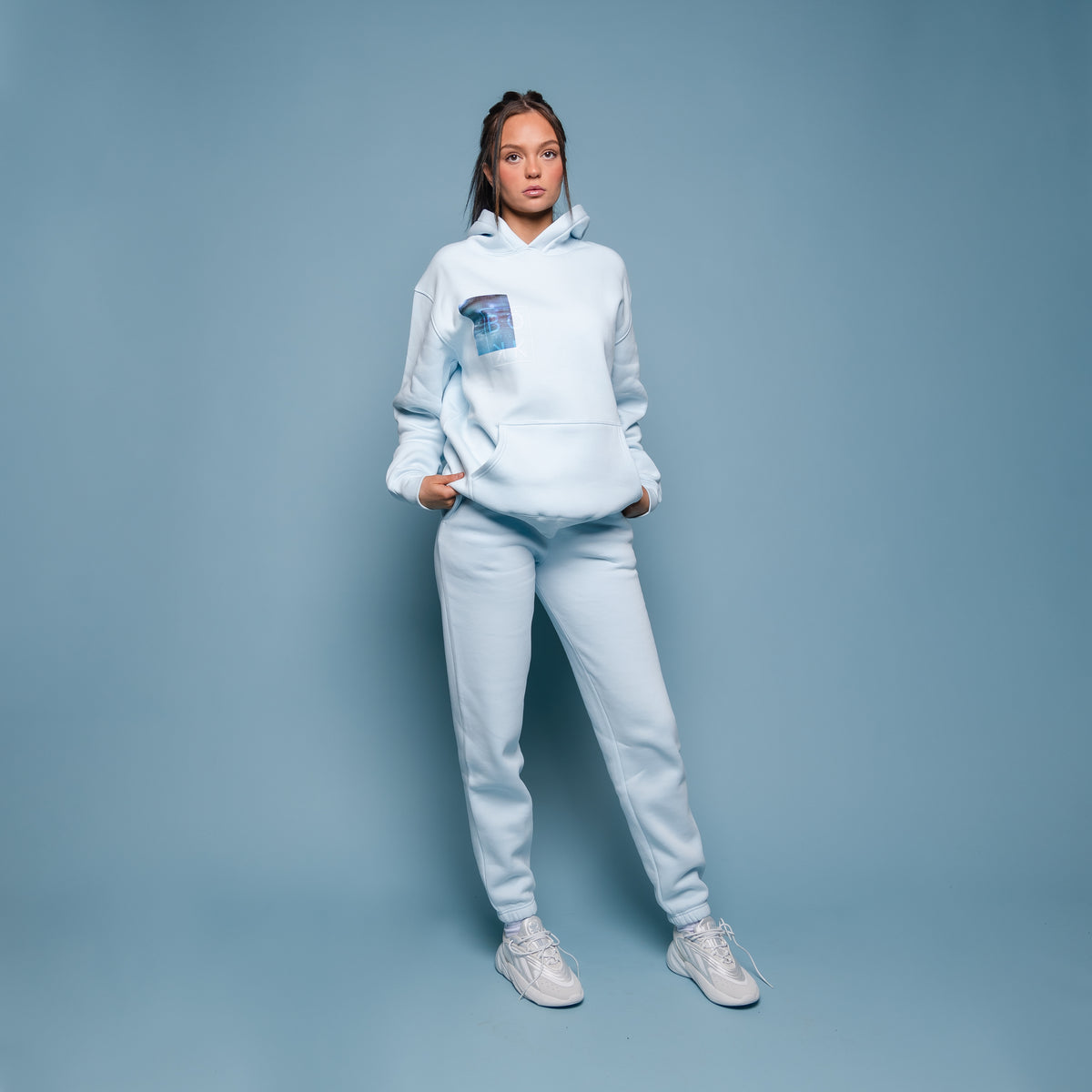 Jogginghose in der farbe Ocean blue